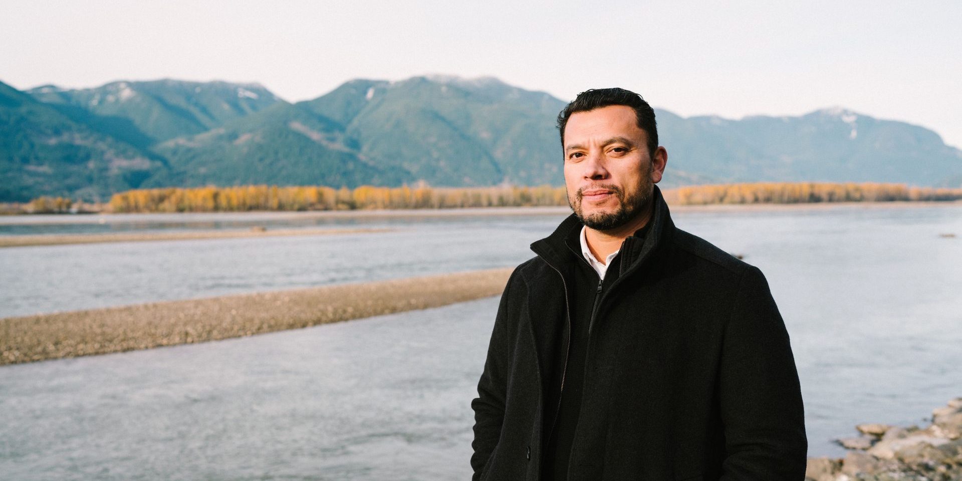 Chief David Jimmie of the Squiala First Nation is the chair of the Western Indigenous Pipeline Group. Photograph courtesy of Velour Productions