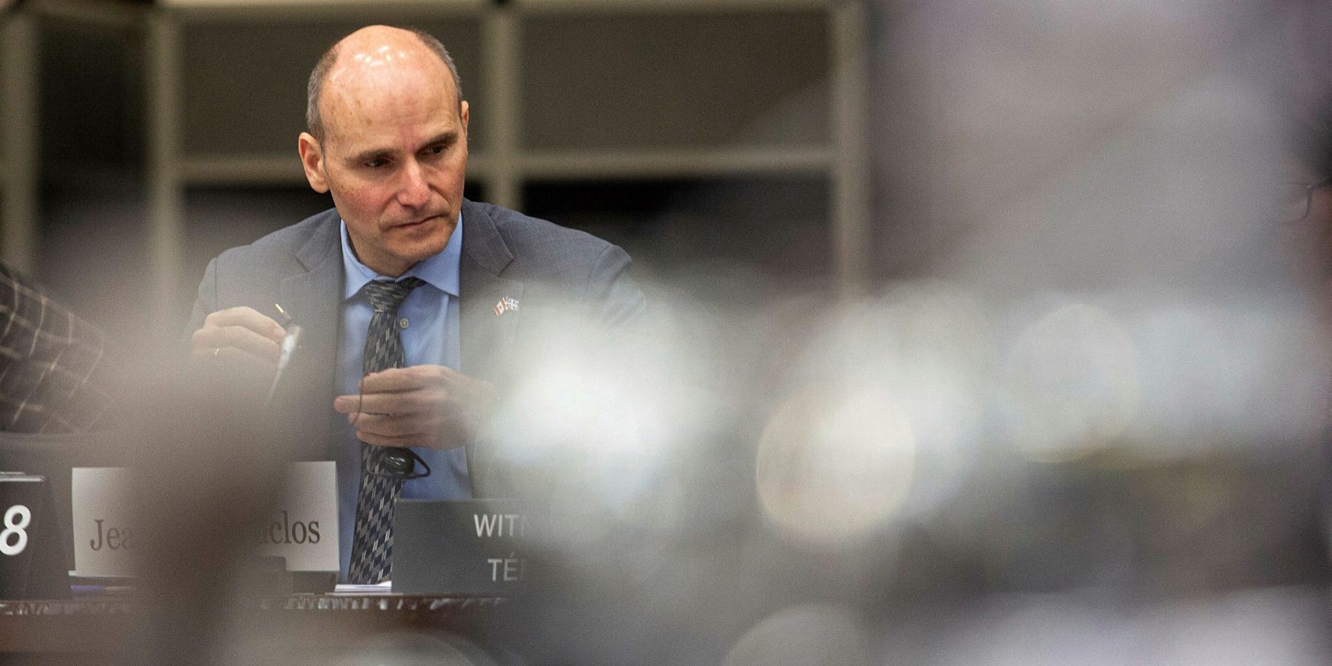 Minister of Health Jean-Yves Duclos appears before the Standing Committee on Health on  March 23, 2023. Andrew Meade